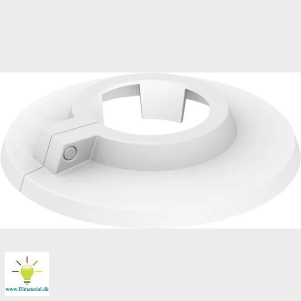 plastroset 2 delt 15 mm hvid - 2 pak