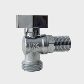 Vinkelventil med rknare 3/4