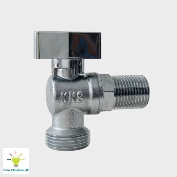 Vinkel Ventil M/Kontra 3/4" X 1/2"