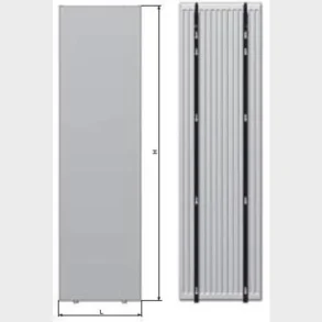 Thermrad Vertical X2 (S�t) J-Beslag 2200