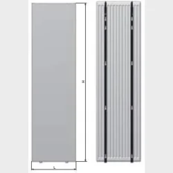 Thermrad Vertical X2 (St) J-Backet 2000