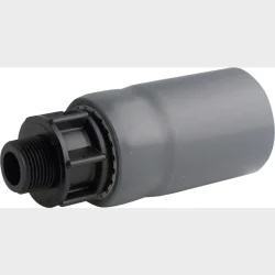 Overg. 50 - 11/2" T. Indfrbj. 90Mm