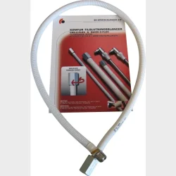 Gasslange 1200Mm Hvid Plastbelgning