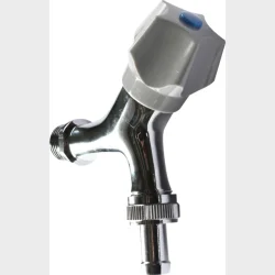 1/2" Aftapventil Med Nippel Krom