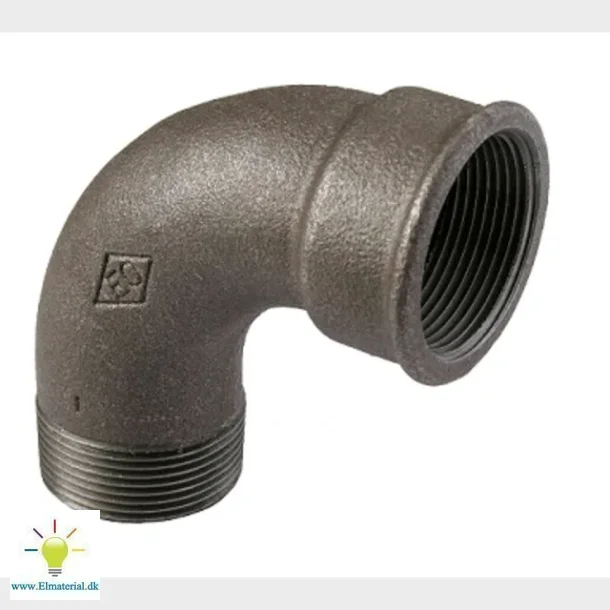 Vinkel Svart Mf/Np 90Gr 2