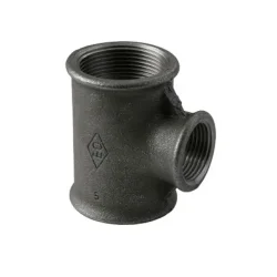 T-Piece Svart 1 1/4X1 1/4X1