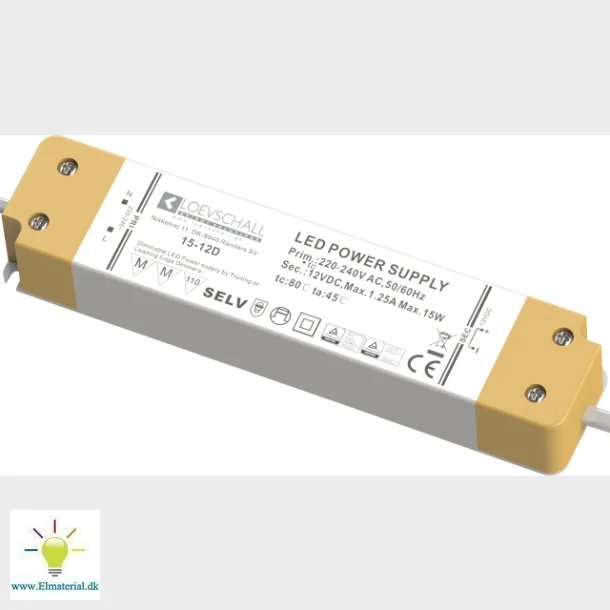 Id-Led Driver 12V 15W Dmpbar