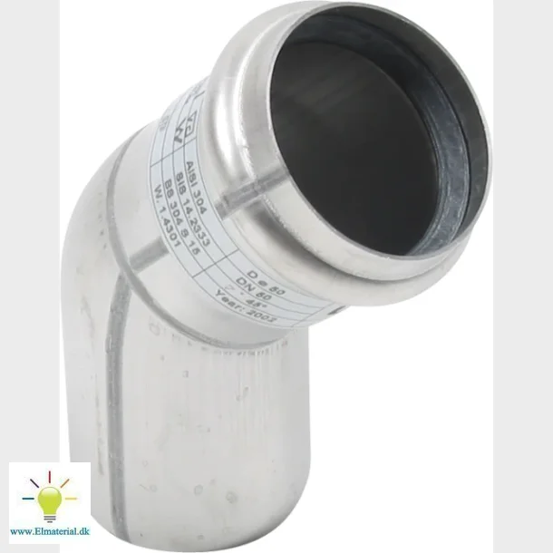 45 Gr. Bj. 50Mm Rustf.