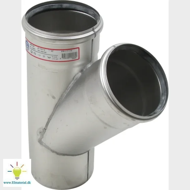 45Gr.Str.Grenr.110X110Mm Rustf.