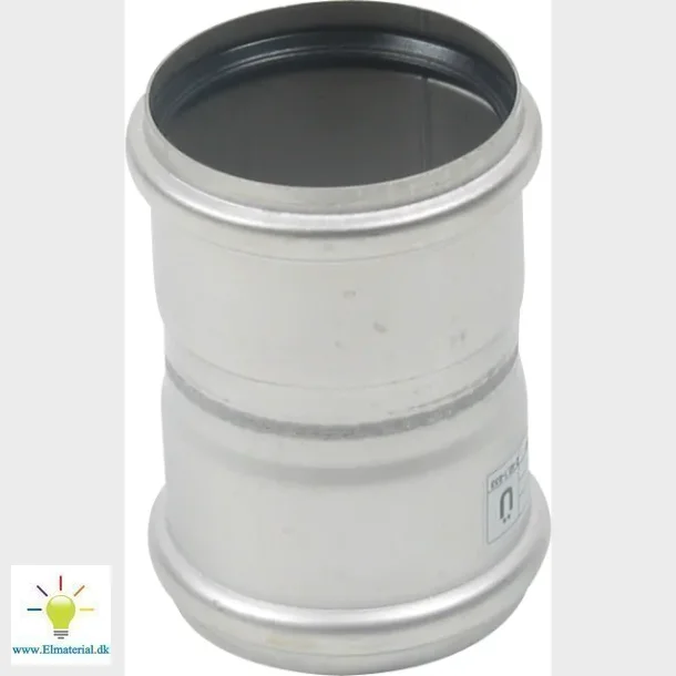 Dobb. Stikmf. 75Mm Rustf.