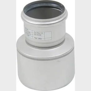 Exc. verlmna. 110X75Mm rostfritt.