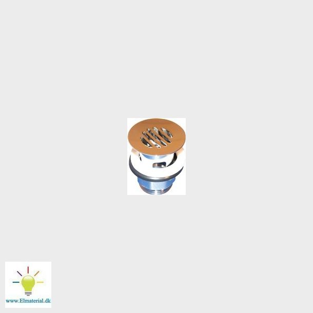 Bundventil 1 1/4"  Med Rist Og Overlb