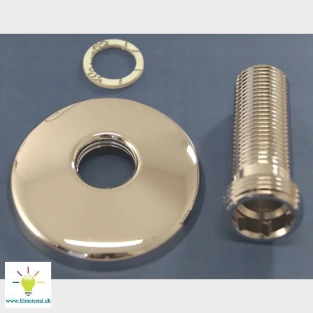 Lige Tilgangsstk 3/4"X1/2" 60 Mm M/Roset