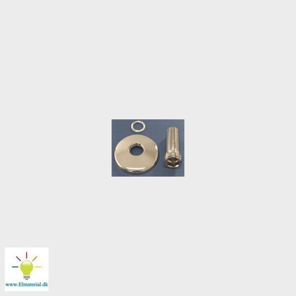 Lige Tilgangsstk 3/4"X1/2" 60 Mm M/Roset