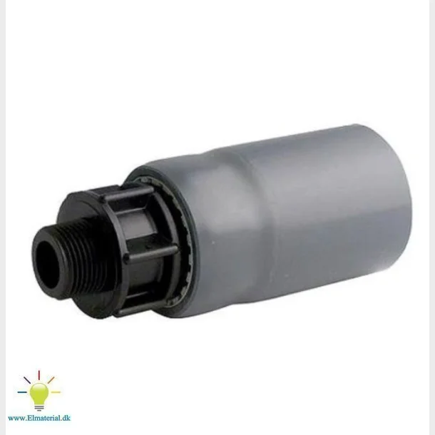 Plastmurkobling 32 Mm X3/4" Np.