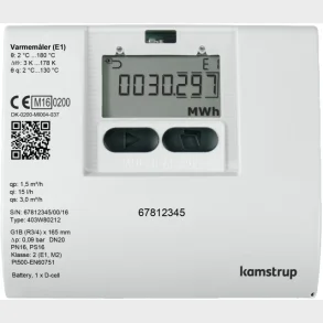 Multical� 403, 2,5M3, returmontering