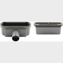 Udlbshus 50 Mm Vandret Inkl. Vandls