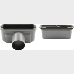 Udlbshus 75 Mm Vandret Inkl. Vandls