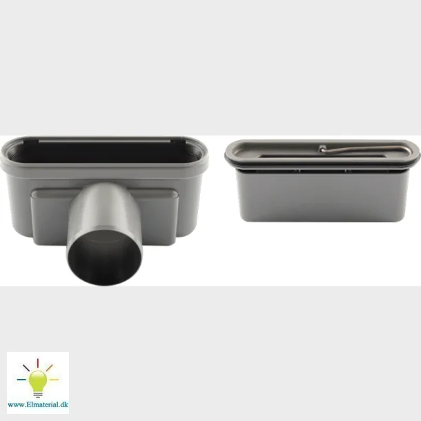 Udlbshus 75 Mm Vandret Inkl. Vandls