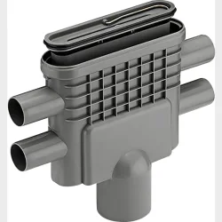 Udlbshus 75 Mm Lodret Inkl. Vandls