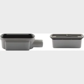 Udl�bshus �50 Mm Sideudl�b Med Vandl�s