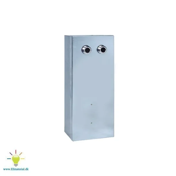 Pladeveksler M/Kappe Rustfri