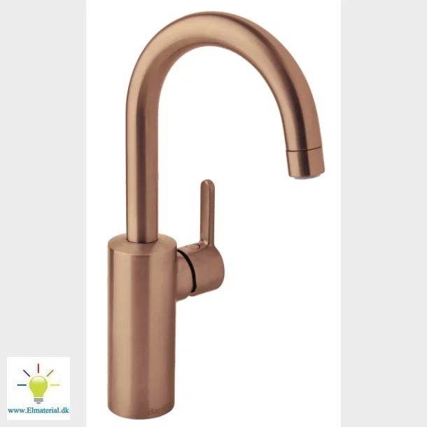 Silhouet Hndvaskarmatur Brstet Kobber