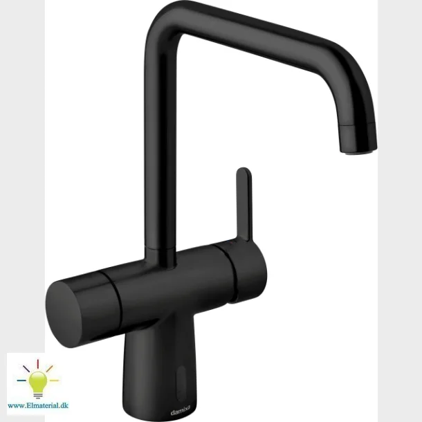 Silhouet Ber�ringsfri K�ksblandare Mattsvart