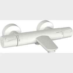 Silhouet Kar/Brus Termostat Mat Hvid