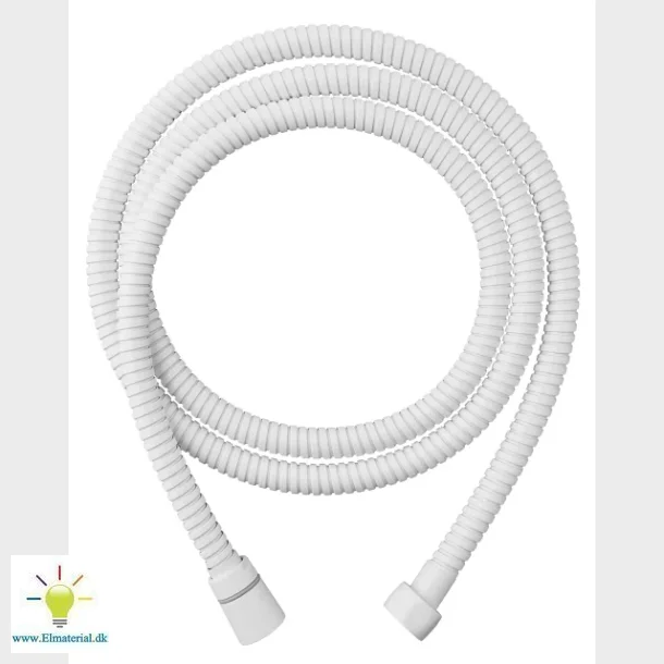 Bruseslange 1500 Mm Mat Hvid
