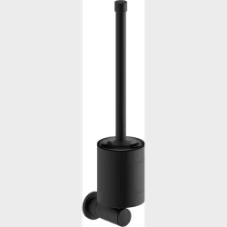 V�ggh�ngd toalettborste mattsvart