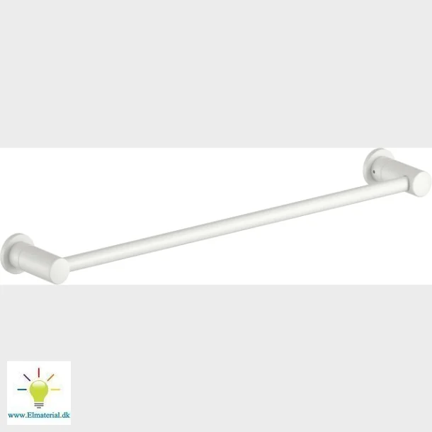 Hndkldestang 500 Mm Mat Hvid