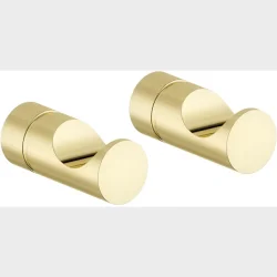 Hndkldekroge 2 Stk Poleret Messing