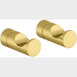 Hndkldekroge 2 Stk Brstet Messing