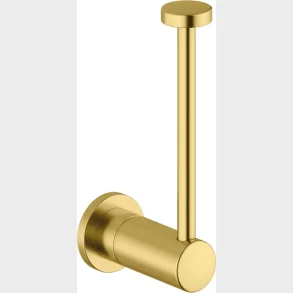 Reservepapirholder B�rstet Messing