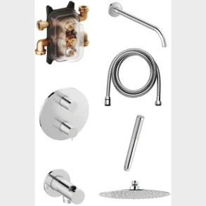 Silhouet Hs1, Indbygning Til Brus Krom