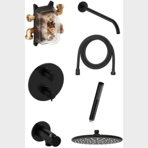 Silhouet Hs1, Indbygning Til Brus Sort