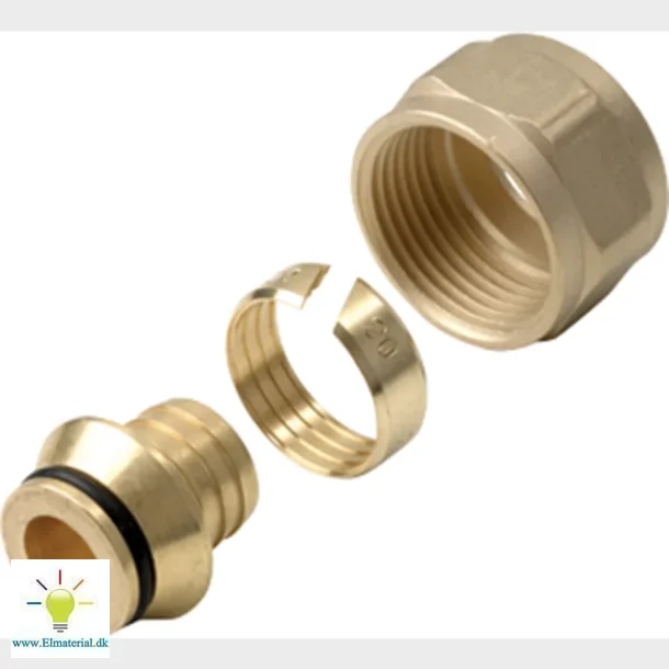 Pex Koblingsst 15 X 2,5 X 3/4".