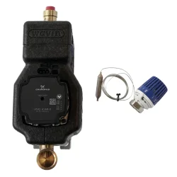 Termostatblandare M/Duschset Mattsvart