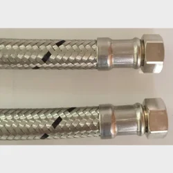 Silikone Slange Rustfri 3/4"X3/4" 1000Mm