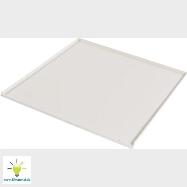 Aflbsbakke Hvid Med Lav Kant