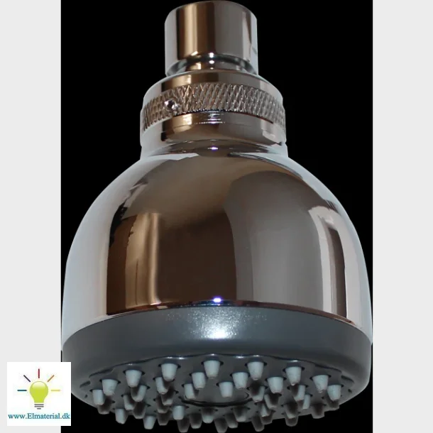 Brusehoved Blue Sky M/Kugle 1/2" Krom