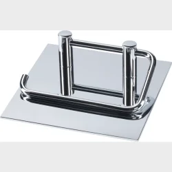 Toiletpapirholder A10 Med Plade Krom