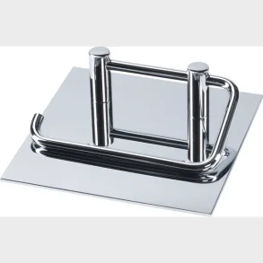 Toiletpapirholder A10 Med Plade Krom