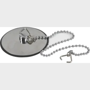 Kksdiskpropp utan kran & med kedja