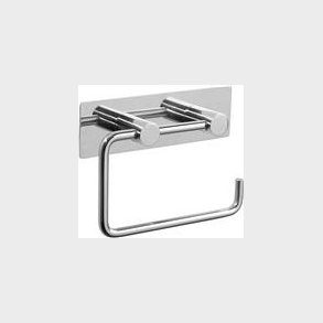 Toalettpappershllare med bakplatta