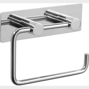 Toalettpappershllare med bakplatta