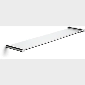 Hylde Med Glasplade 55X12Cm Poleret