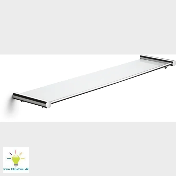Hylde Med Glasplade 55X12Cm Poleret