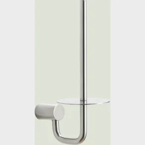 Reservpappershllare polerad rostfri